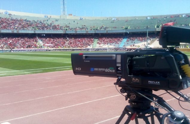 فیلمبرداری از فوتبالها