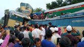 برخورد دو قطار بنگلادش