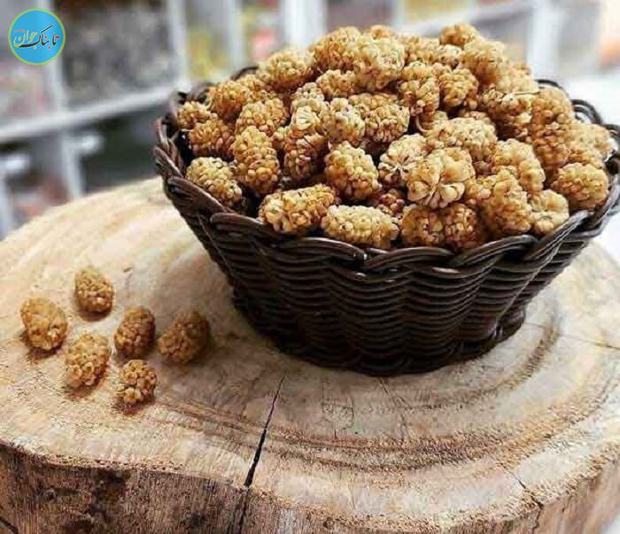 فواید توت خشک