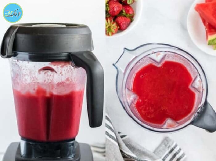 ۱۲ طرز تهیه اسموتی توت فرنگی ساده و ترکیبی مثل کافی شاپ اسموتی توت فرنگی