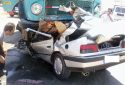 عکس/ تصادف مرگبار پژو با کامیون در جاده تبریز