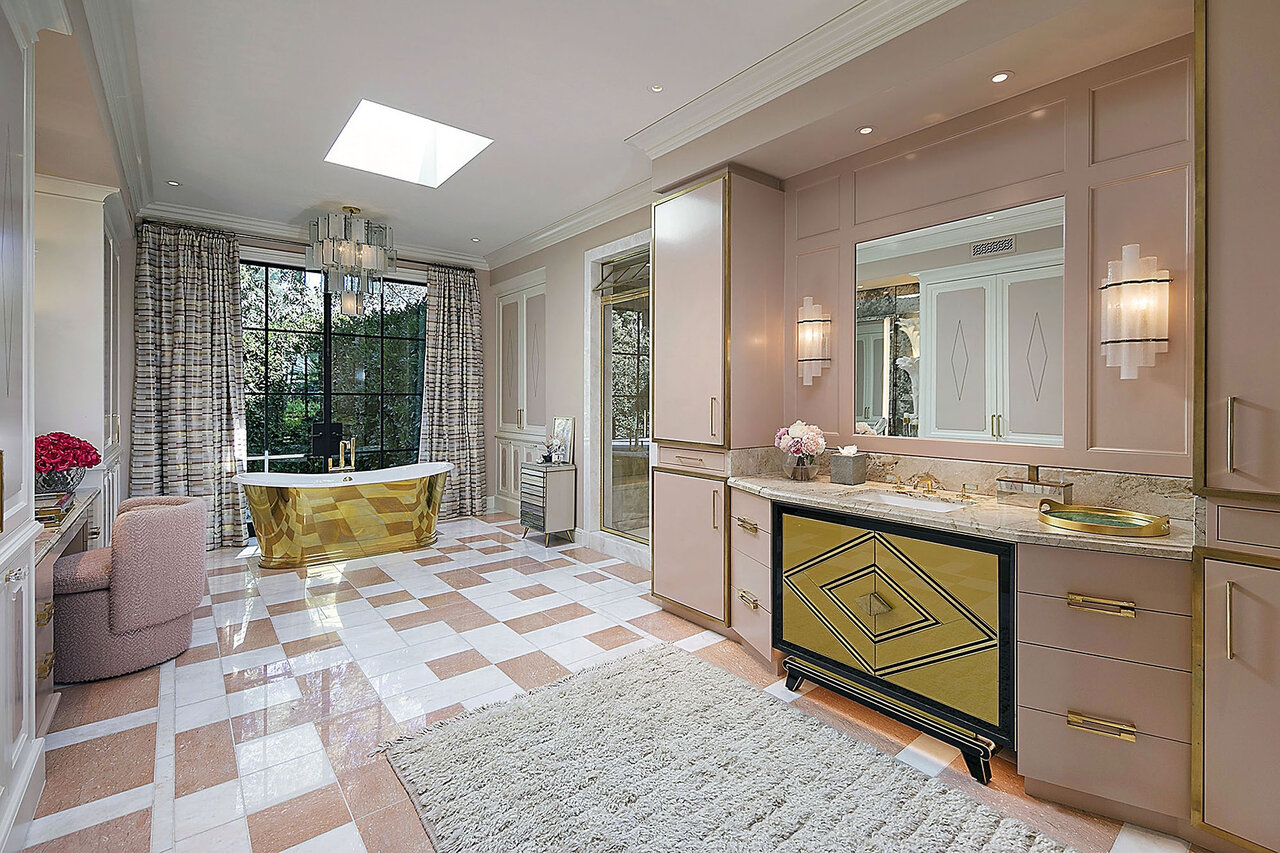 عمارت فوق لاکچری جنیفرلوپز و بن افلک/ عکس