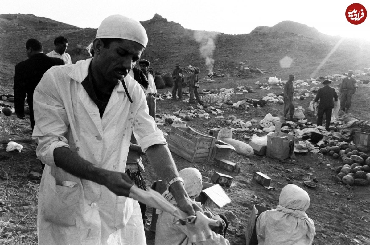 تصاویر تکان دهنده از زلزله بوئین زهرا؛ سال ۱۳۴۱/ عکس