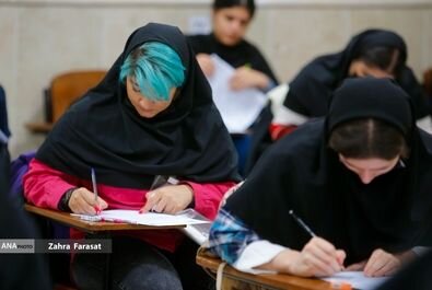 از « تتو » تا « سقف شیشه‌ای »؛ تصاویری جالب از هر دو کنکور سال ۱۴۰۲ / عکس