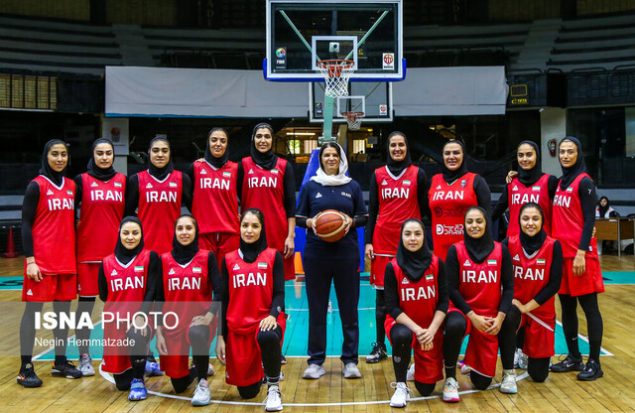 پیروزی زنان بسکتبالیست ایران مقابل اردن 