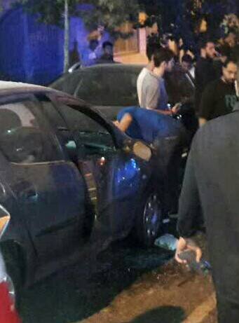 برخورد ماشین حمل زباله با ۱۲ خودروی دیگر حادثه آفرید/ عکس