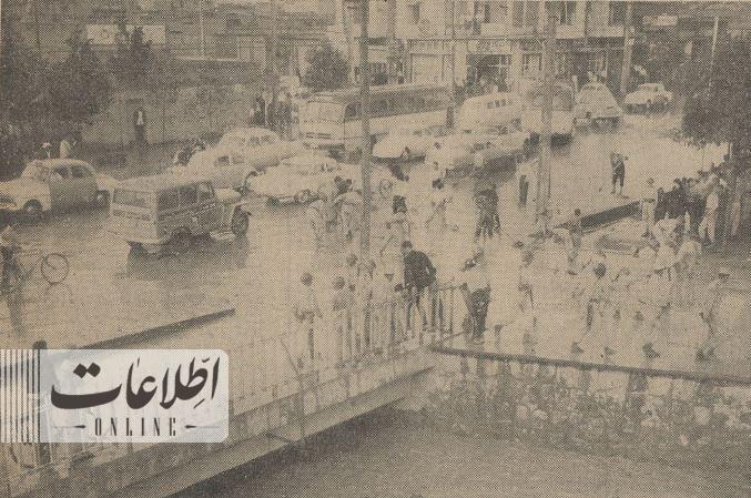 سیلی عجیبی که شرق تهران را برد/ عکس