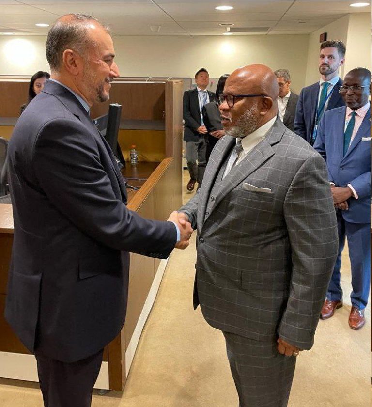 ایران در مسیر درست دیپلماسی حرکت می کند/ در اوکراین،جنگ را راه حل نمی دانیم