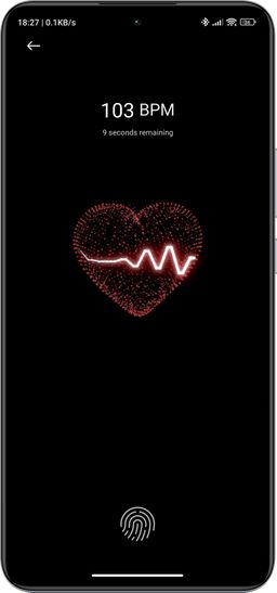 قابلیت Heart Rate در MIUI 14