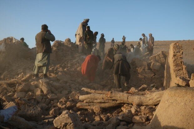 فاجعه در افغانستان؛ افزایش شمار قربانیان زمین‌لرزه