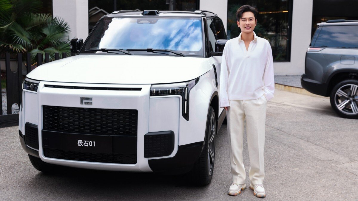 تصاویر | قدرت‌نمایی چین با شاسی‌بلند برقی ۴۷هزار یورویی