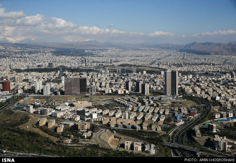 اتفاقی نادر در آسمان تهران/ عکس