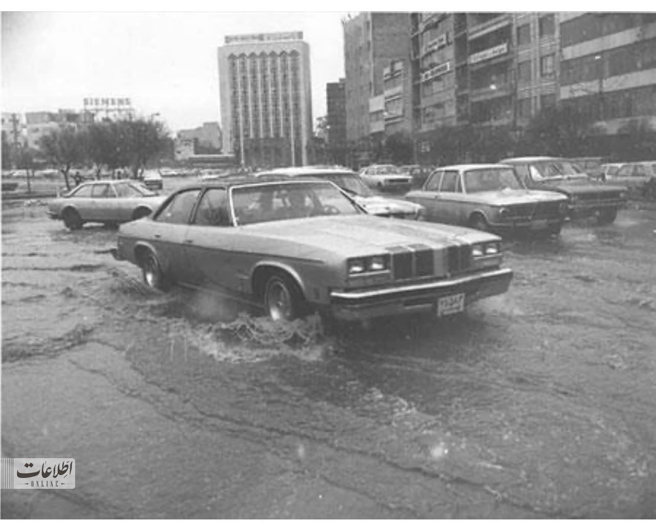 عکسهای بارانی که تهران را بهم ریخت