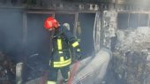 باز هم آتش‌سوزی در تهران؛ این‌بار انبار و مغازه‌های فروش شیشه