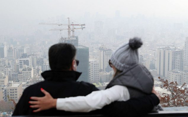 جزئیاتی از آلودگی امروز هوای تهران