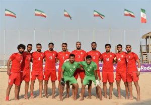 عکسی از تیم ملی فوتبال ساحلی