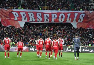عکسی از یک بازی تیم پرسپولیس