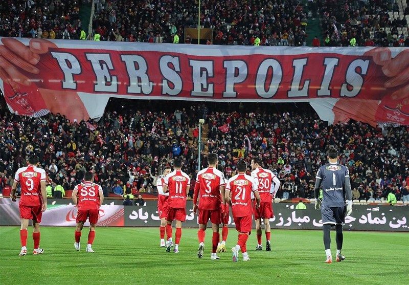 عکسی از یک بازی تیم پرسپولیس