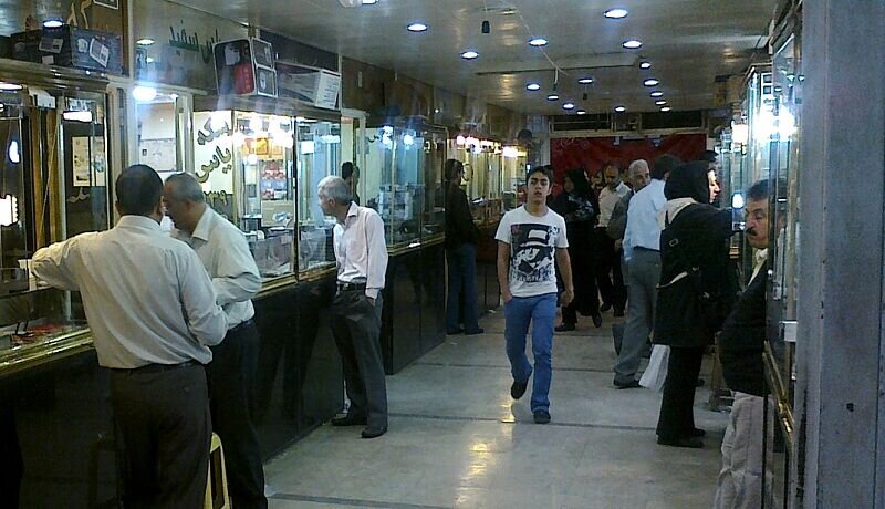 عکسی از بازار طلا