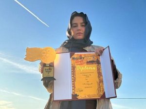 «عروسک» راحله کرمی در فرانسه درخشید