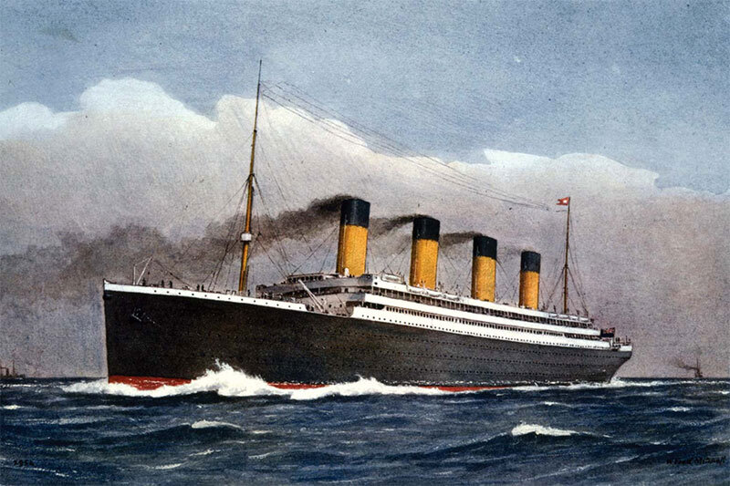 مسافران پولدار تایتانیک در نخستین شب سفر خود چه غذایی خوردند؟/ عکس