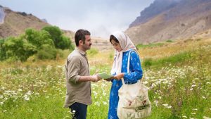 عکسی از سکانس فیلم ملاقات خصوصی