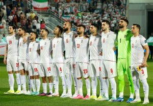 عکسی از بازیکنان تیم ملی ایران