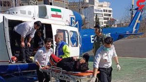 ماجرای فرود اضطراری هلیکوپتر