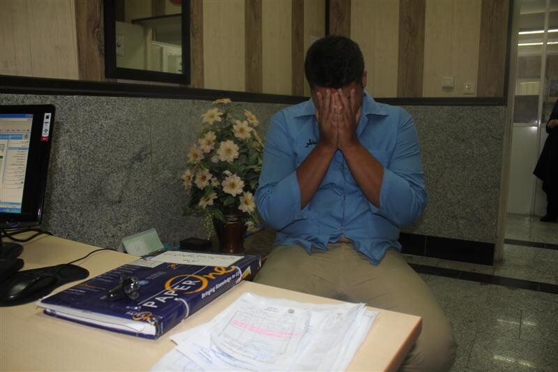 عکسی از شخص مجرم