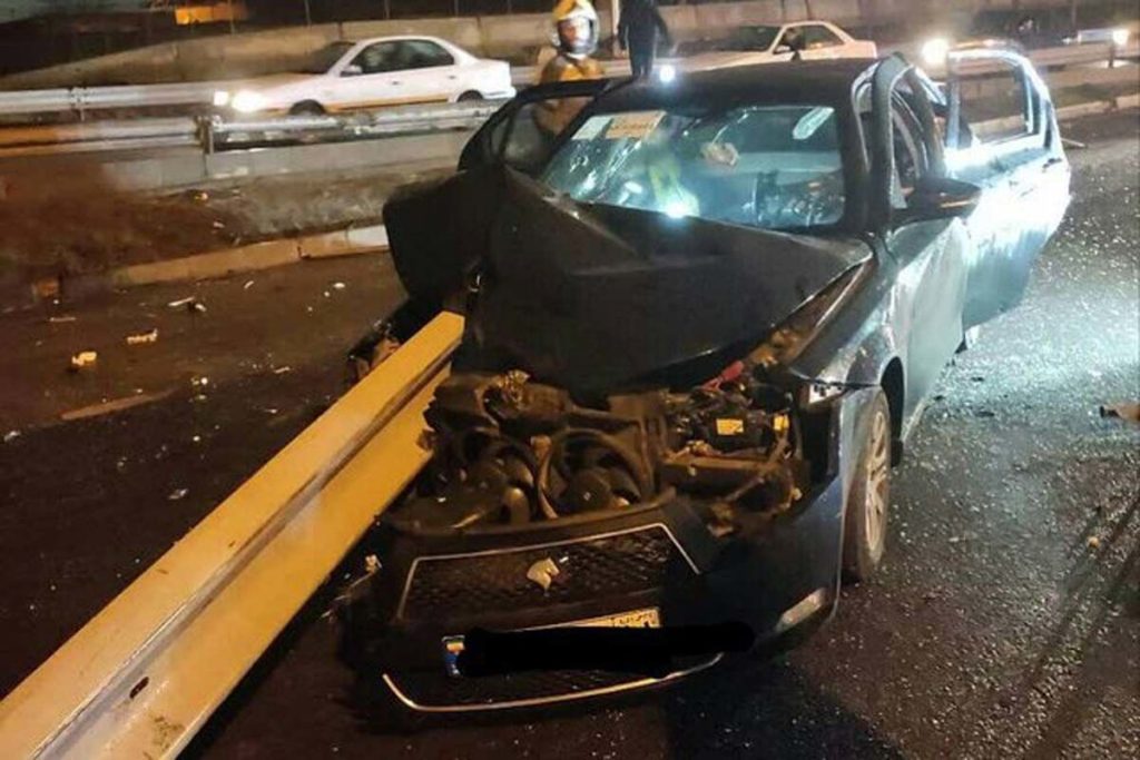 جزییات تصادف مرگبار در اتوبان آزادگان+عکس