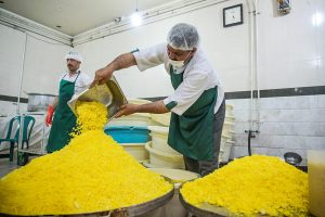 توزیع ۵۰۰ تن برنج در قالب طرح اطعام غدیر