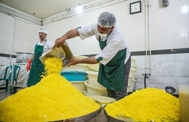 توزیع ۵۰۰ تن برنج در قالب طرح اطعام غدیر