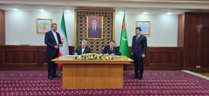امضای قرارداد ترکمنستان و ایران جهت سواپ گاز به عراق