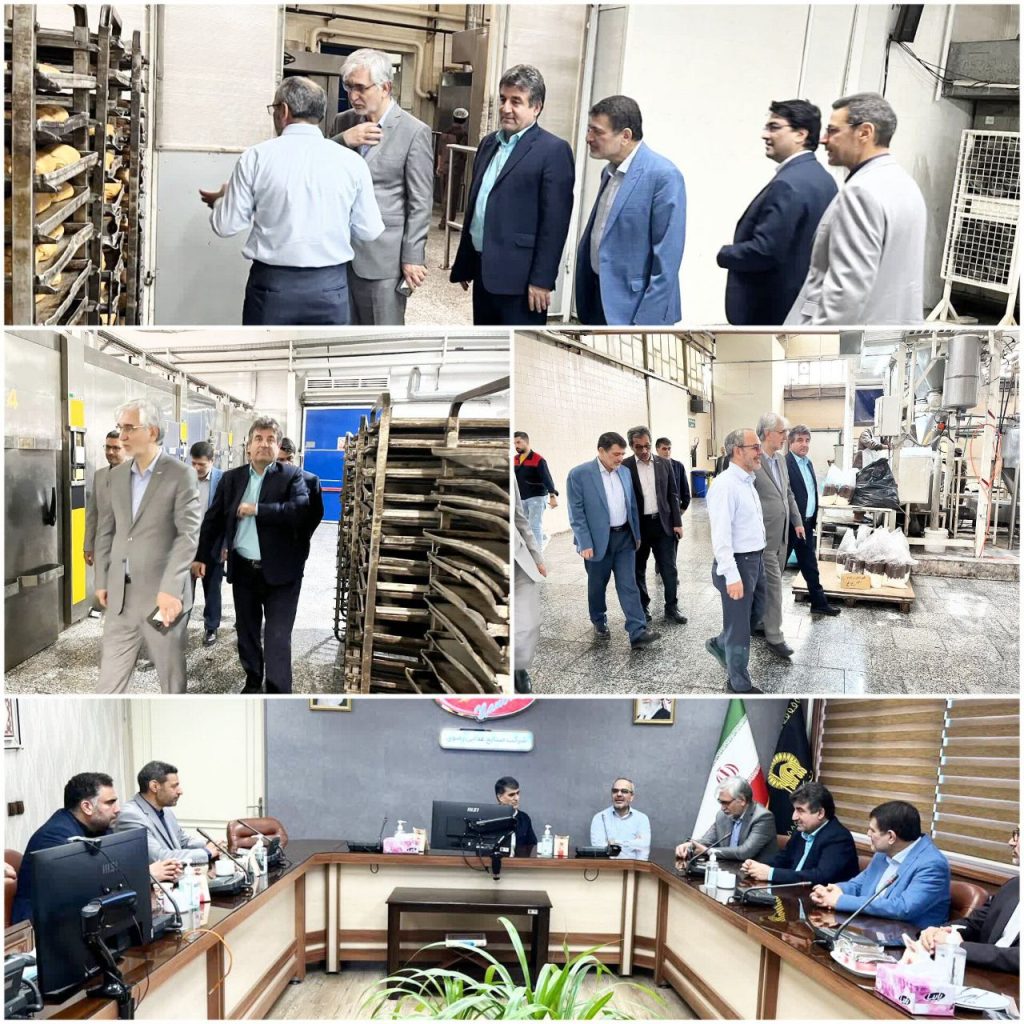 بازدید مدیرعامل رجا از کارخانه نان رضوی