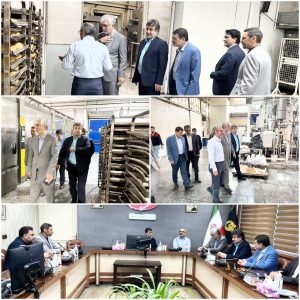 بازدید مدیرعامل رجا از کارخانه نان رضوی
