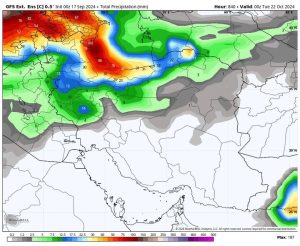 افزایش محسوس دمای هوا از ابتدای مهر؛ تشدید بارشها در ۱۲ استان