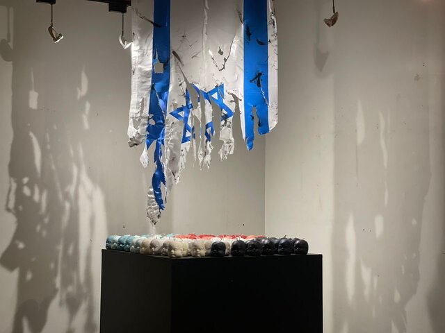 نمایشگاه «هنر طوفان» در موزه هنرهای معاصر فلسطین آغاز به کار کرد