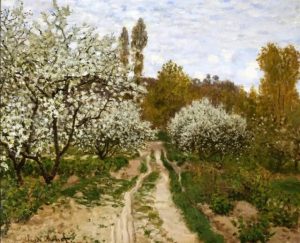 نقاشی «شکوفه درختان سیب» اثر مونه به مزایده گذاشته میشود