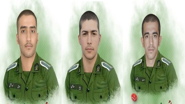 شهادت سه نیروی مرزبانی اصفهانی در حادثه تروریستی تفتان
