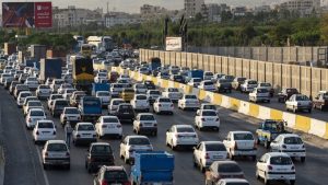 ترافیک طولانی در مسیر قزوین به تهران