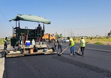 طرح بهسازی بزرگراه راهجرد - سلفچگان قم اجرایی شد