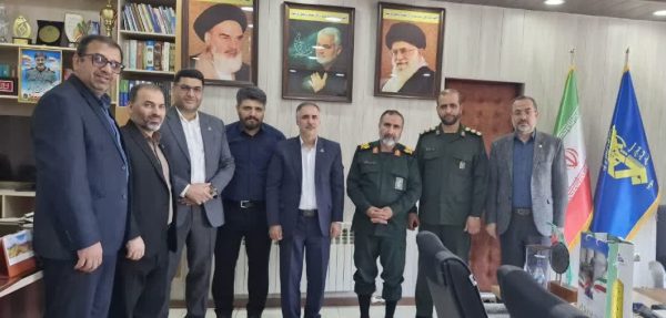 دیدار مدیر شرکت ملی پخش فرآوردههای نفتی منطقه گلستان با فرمانده سپاه نینوای استان