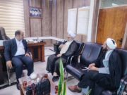 دیدار مدیر کل اوقاف با فرماندار خمین