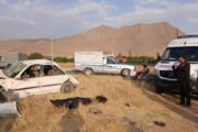 تصادف دو خودروی سواری در شرق تهران؛ چهار نفر مصدوم شدند